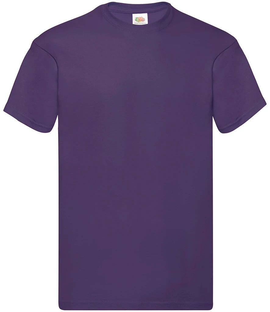 Fruit of the Loom Original T-Shirt — Purple