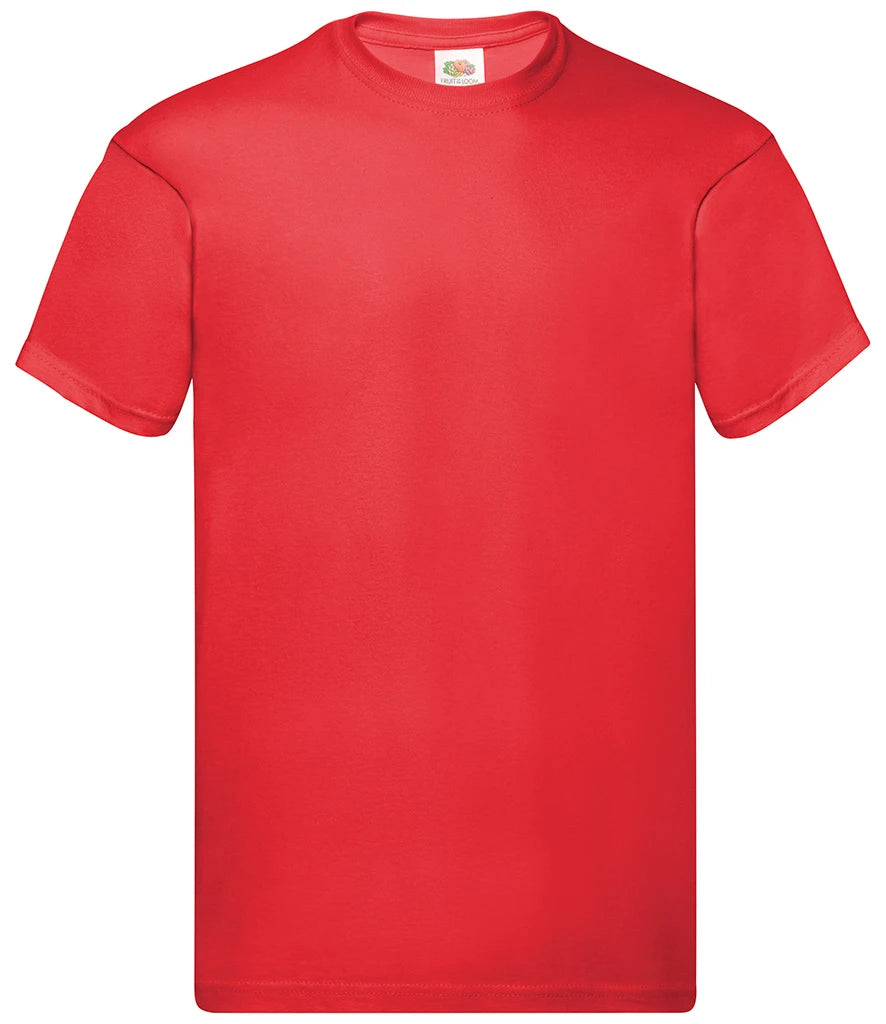 Fruit of the Loom Original T-Shirt — Red