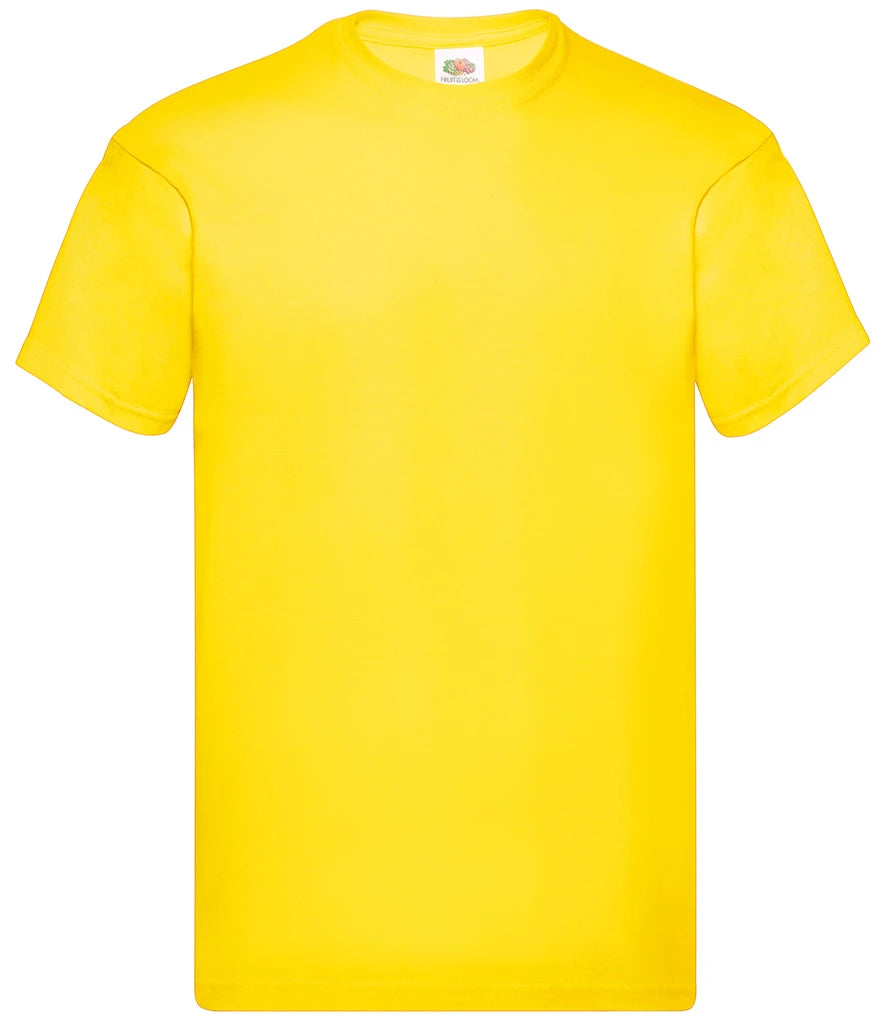 Fruit of the Loom Original T-Shirt — Yellow
