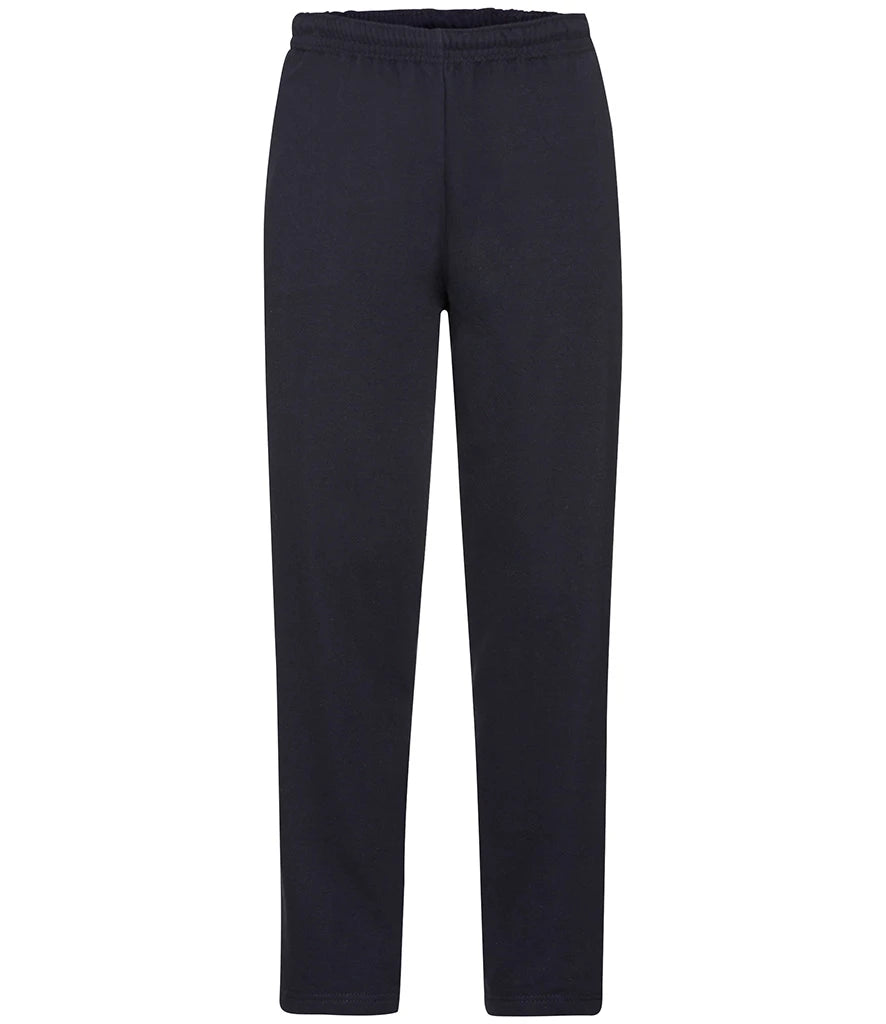 Fruit of the Loom Classic Open Hem Jog Pants — Deep Navy