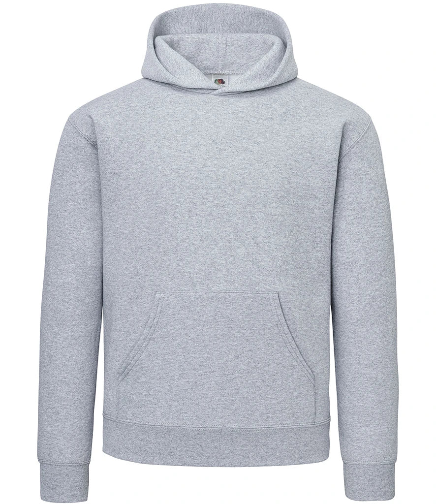 Fruit of the Loom Supercotton™ Hooded Sweatshirt — Athletic Heather