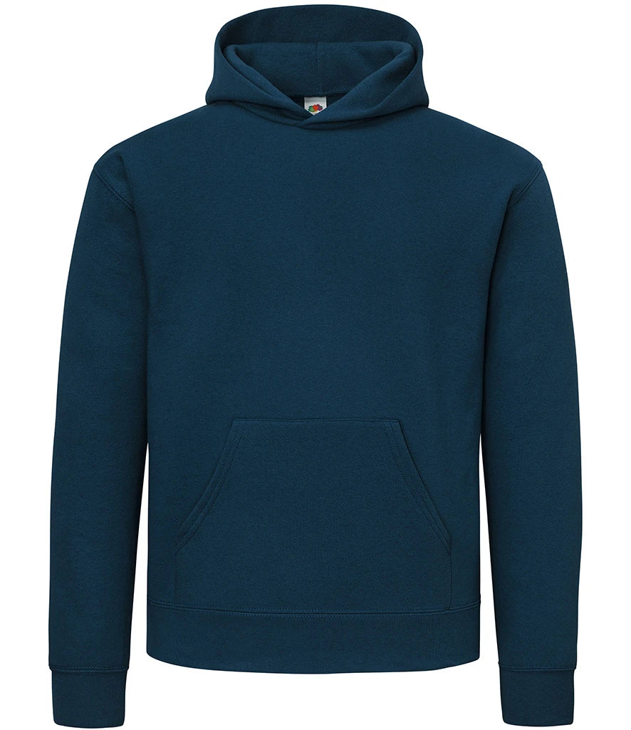 Fruit of the Loom Supercotton™ Hooded Sweatshirt — Mountain Blue