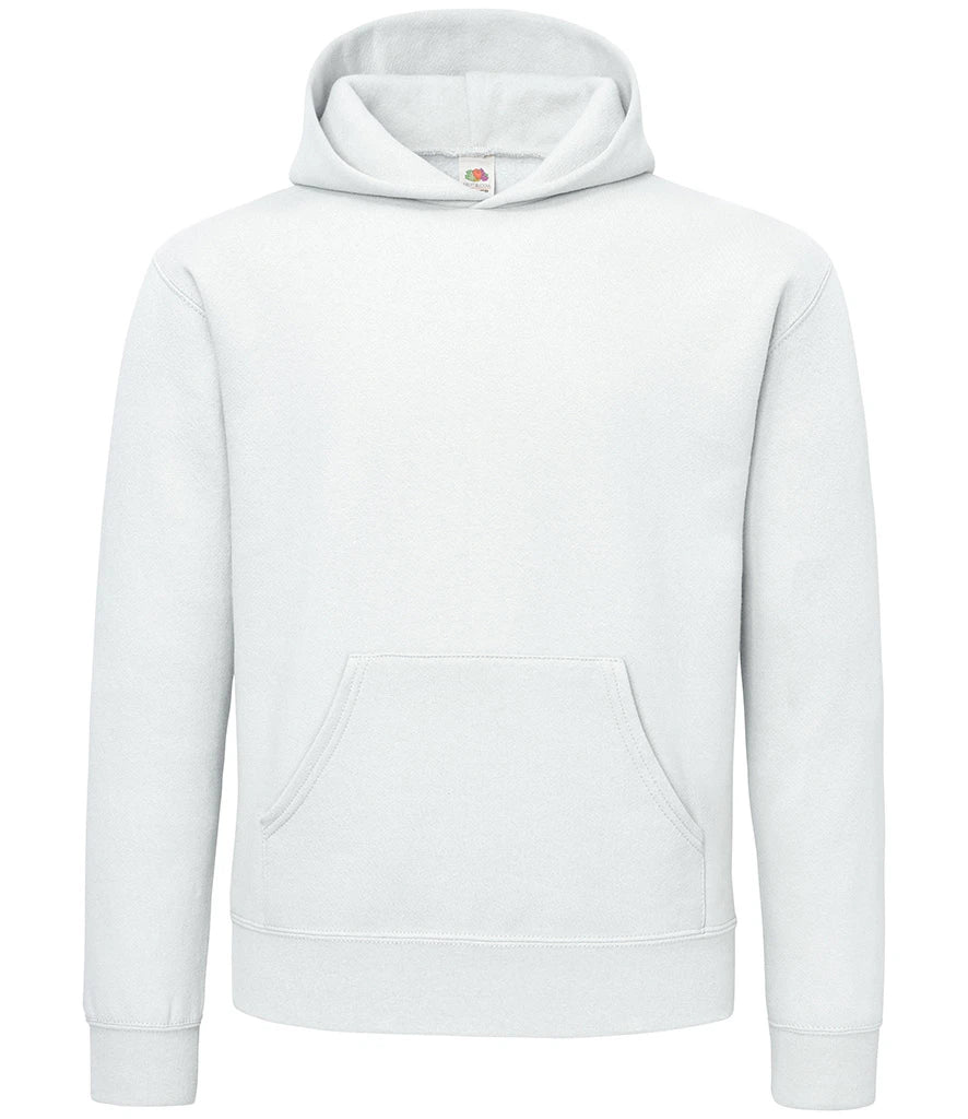 Fruit of the Loom Supercotton™ Hooded Sweatshirt — White
