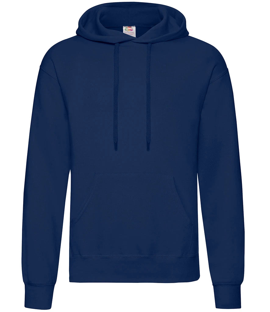 Fruit of the Loom Classic Hooded Sweatshirt — Navy