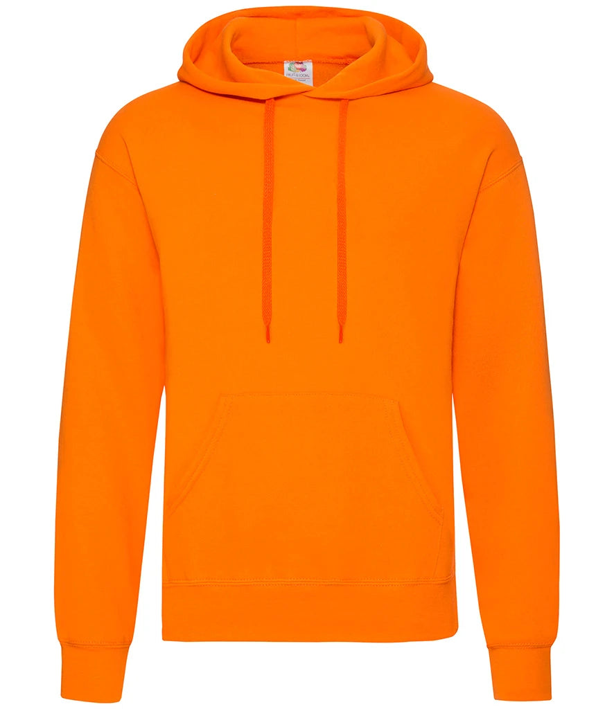 Fruit of the Loom Classic Hooded Sweatshirt — Orange