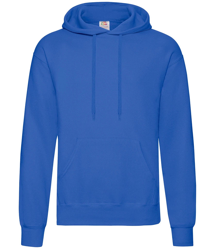 Fruit of the Loom Classic Hooded Sweatshirt — Royal Blue