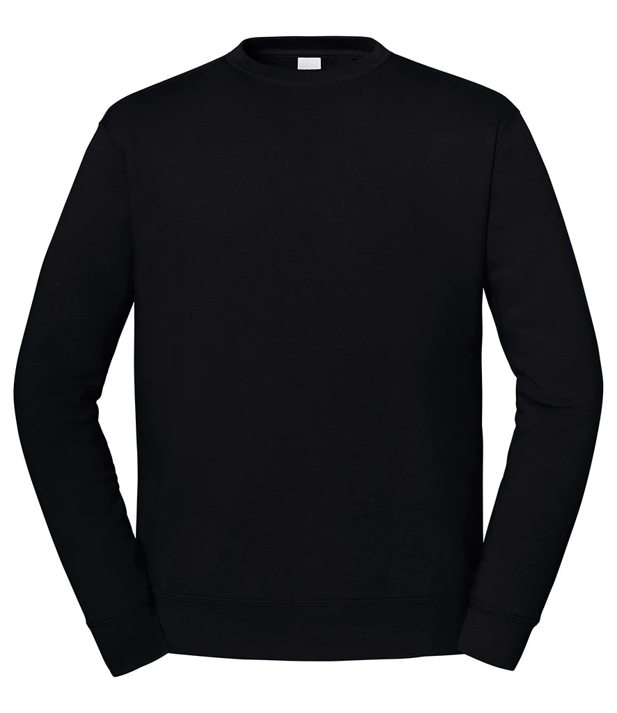 Fruit of the Loom Iconic Premium Set-In Sweatshirt — Black