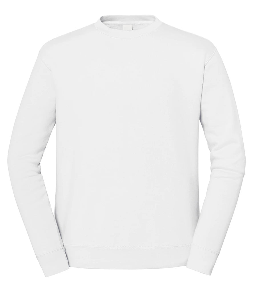 Fruit of the Loom Iconic Premium Set-In Sweatshirt — White