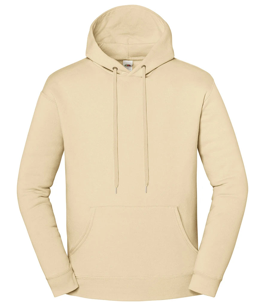 Fruit of the Loom Iconic Premium Hooded Sweatshirt — Desert Sand
