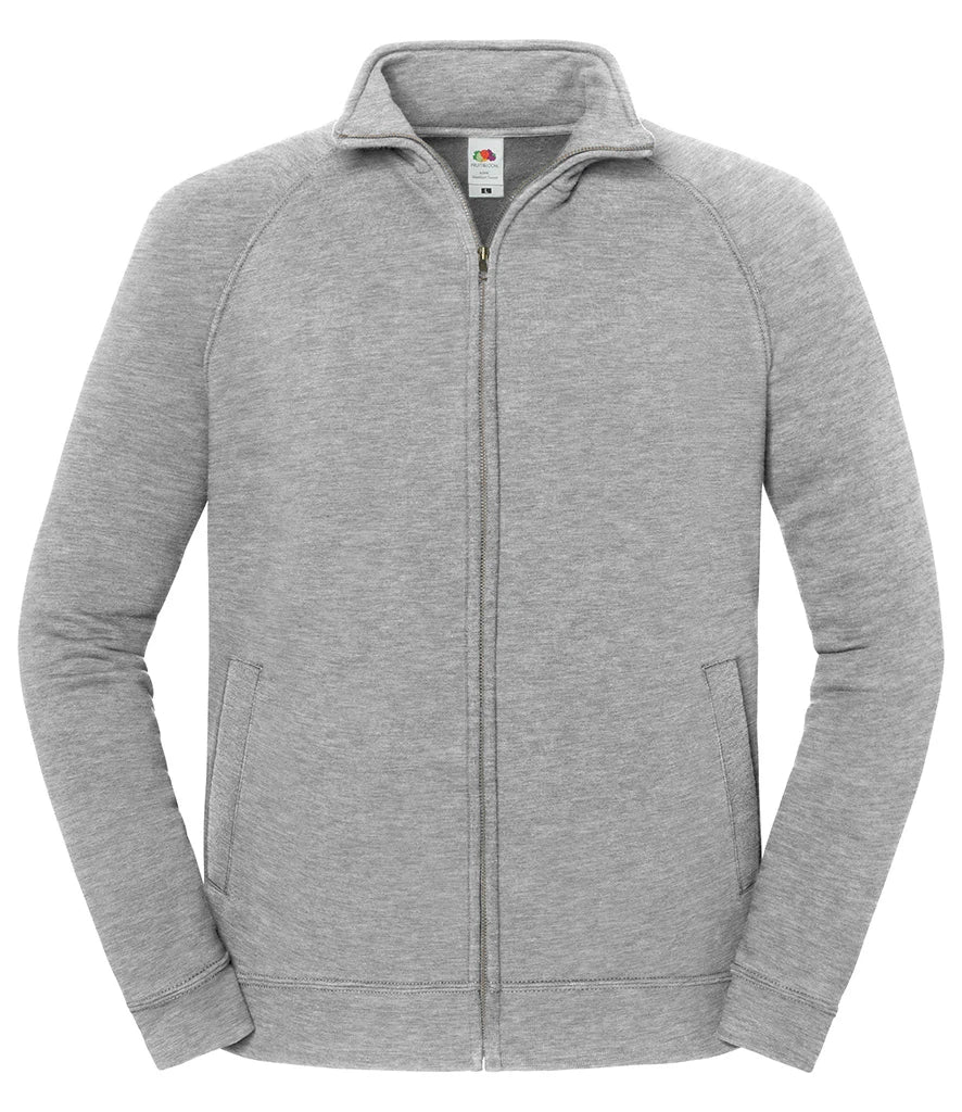 Fruit of the Loom Iconic Premium Sweat Jacket — Athletic Heather