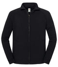 Fruit of the Loom Iconic Premium Sweat Jacket — Black