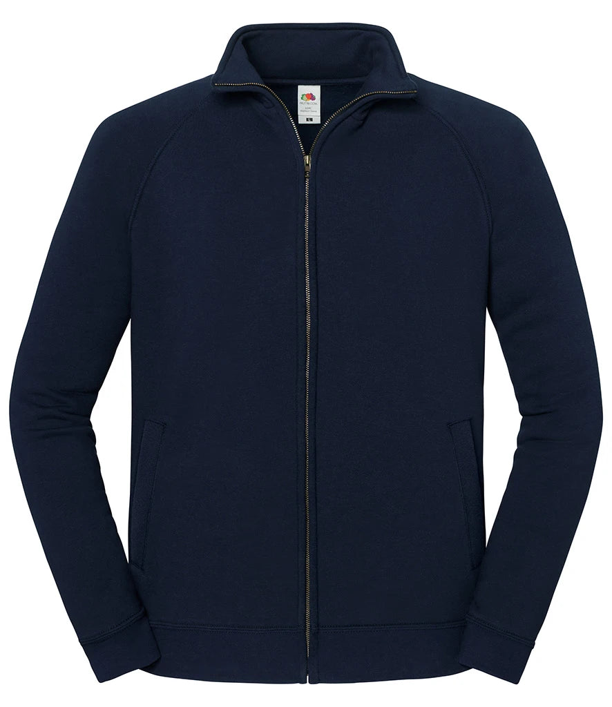 Fruit of the Loom Iconic Premium Sweat Jacket — Deep Navy