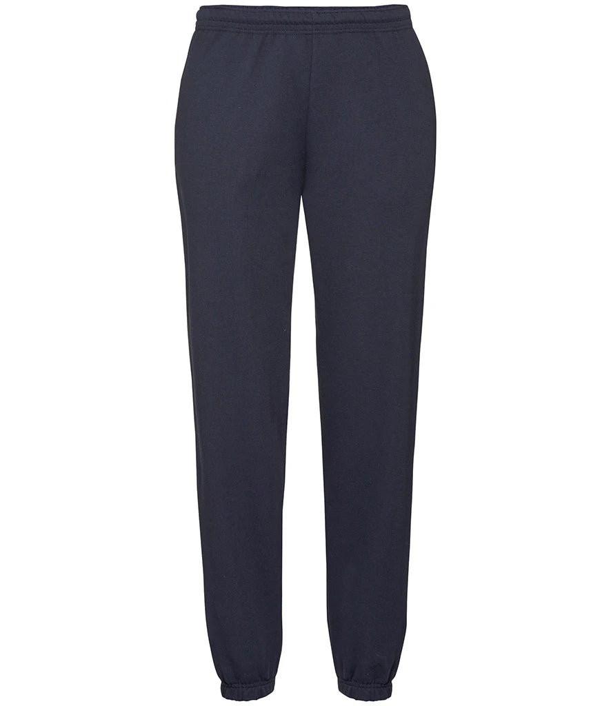 Fruit of the Loom Classic Elasticated Hem Jog Pants — Deep Navy