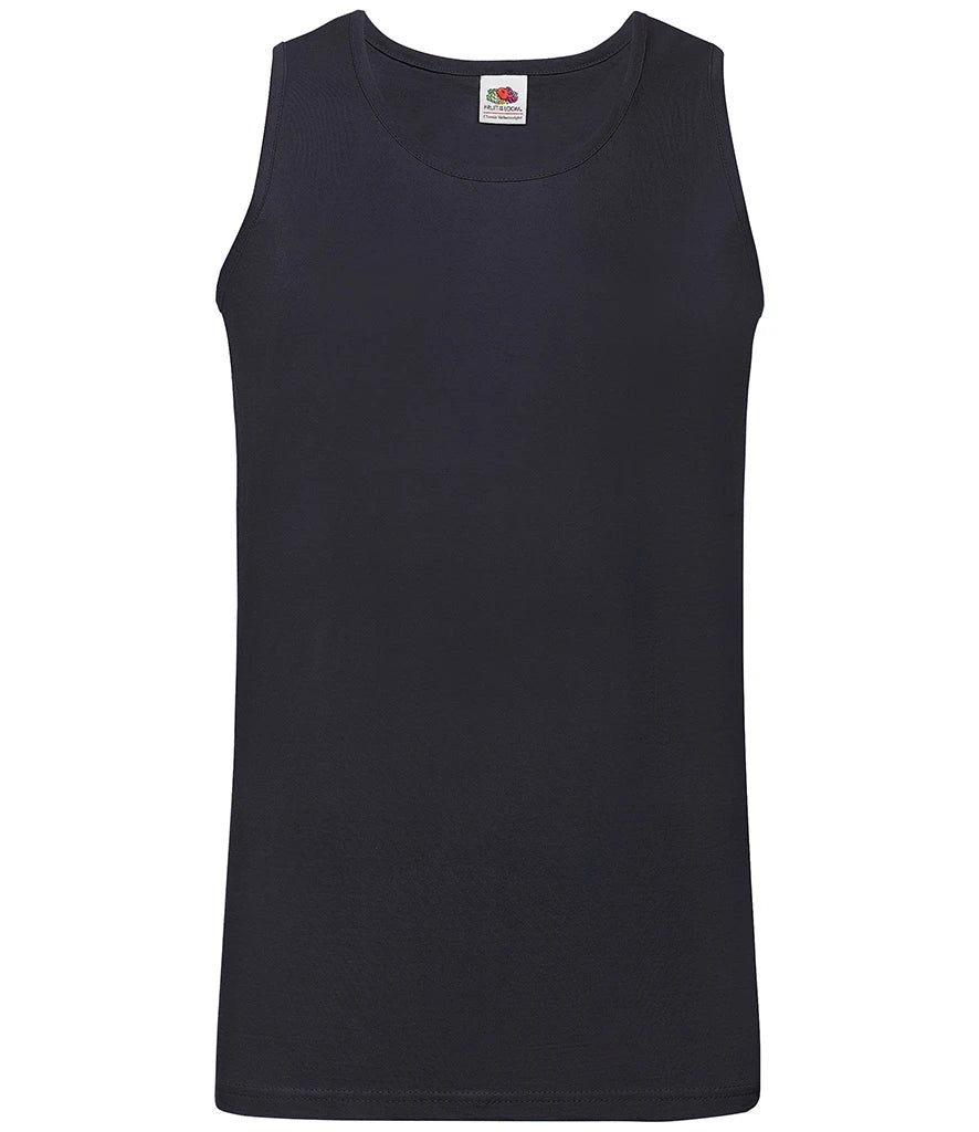 Fruit of the Loom Athletic Vest — Deep Navy