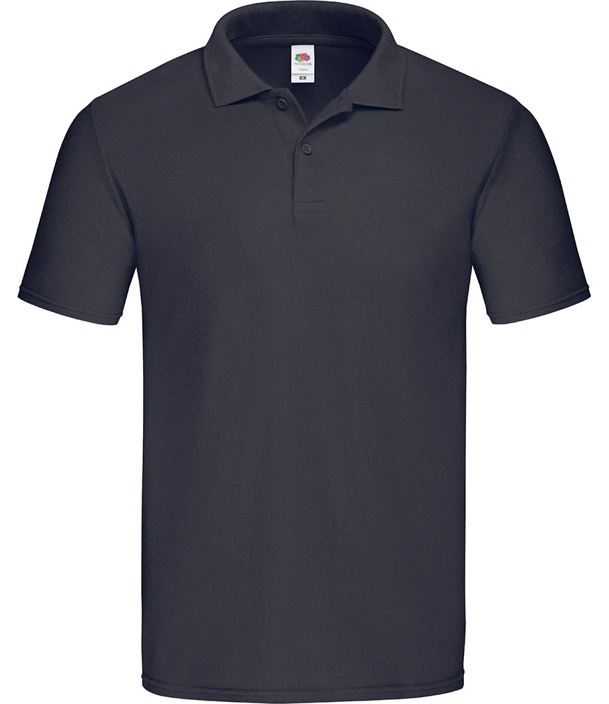 Fruit of the Loom Original Piqué Polo Shirt — Deep Navy