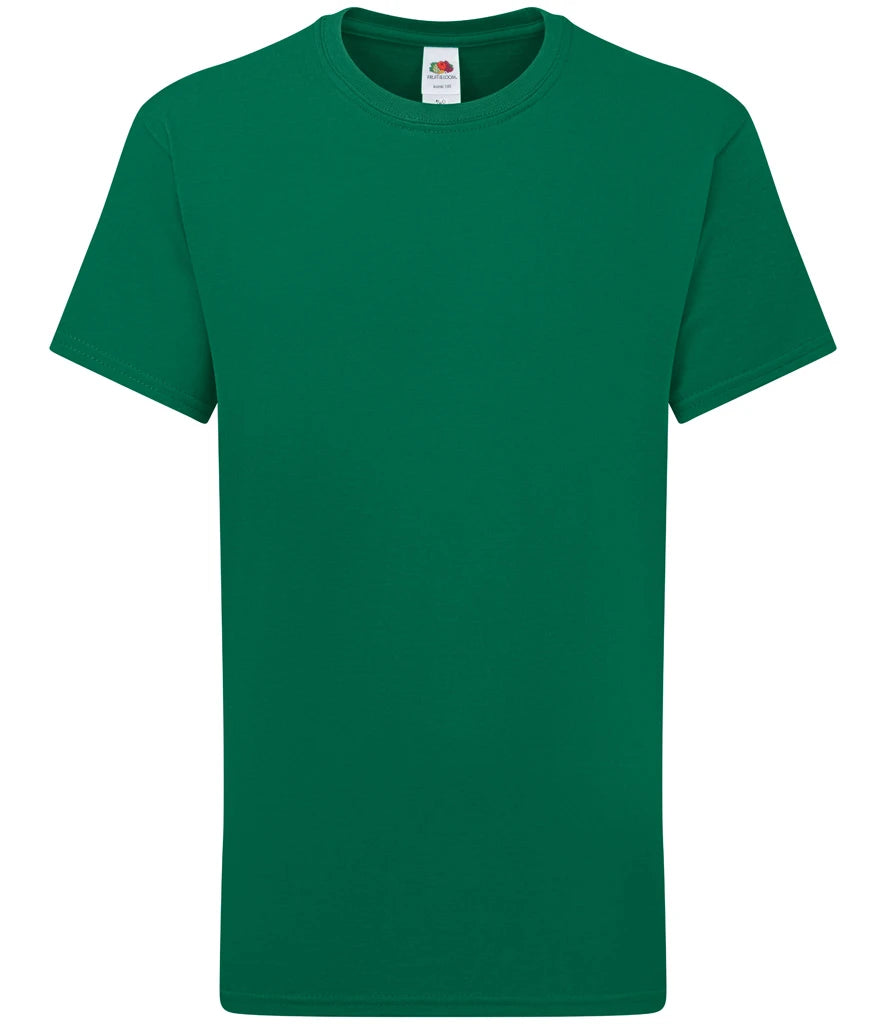 Fruit of the Loom Kids Iconic 195 T-Shirt — College Green