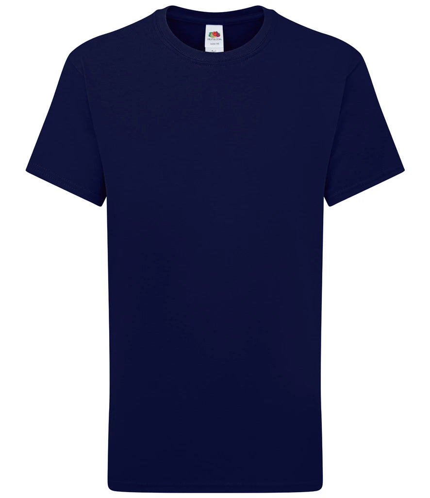 Fruit of the Loom Kids Iconic 195 T-Shirt — Deep Navy