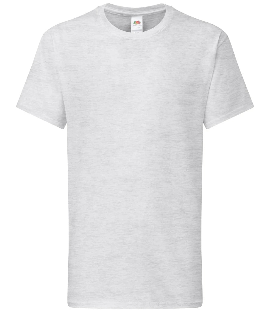 Fruit of the Loom Kids Iconic 195 T-Shirt — Heather Grey