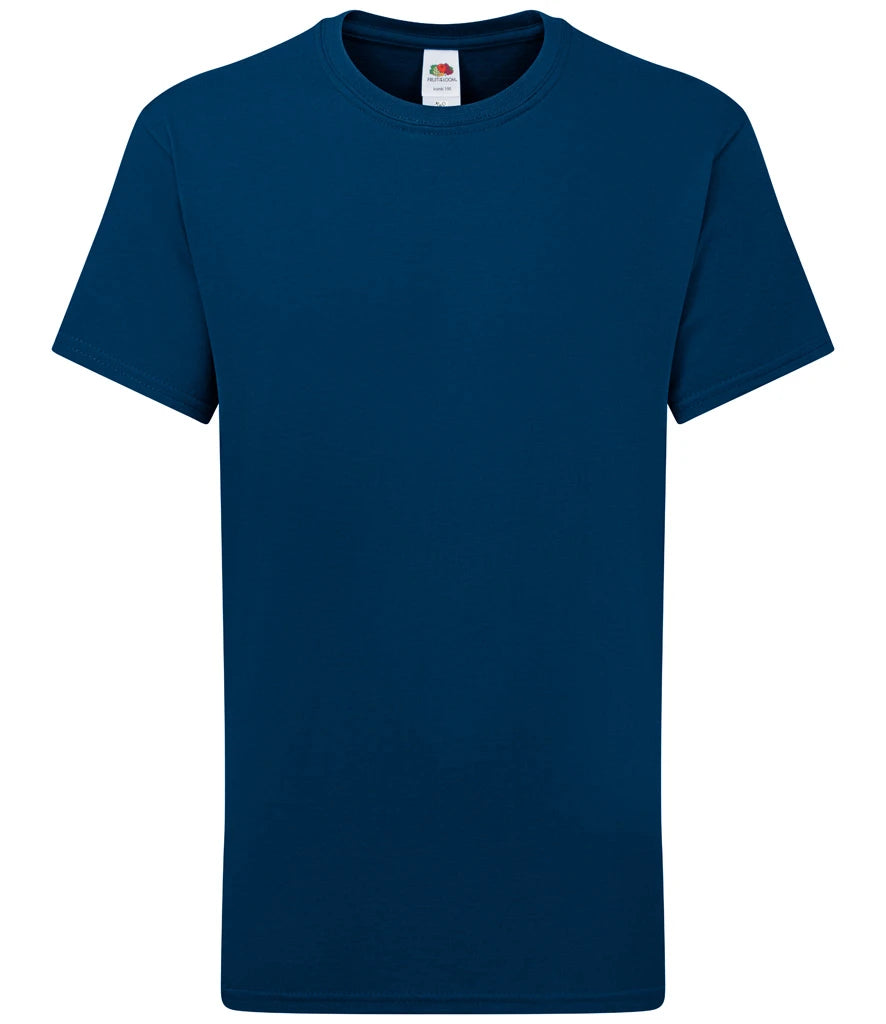 Fruit of the Loom Kids Iconic 195 T-Shirt — Mountain Blue