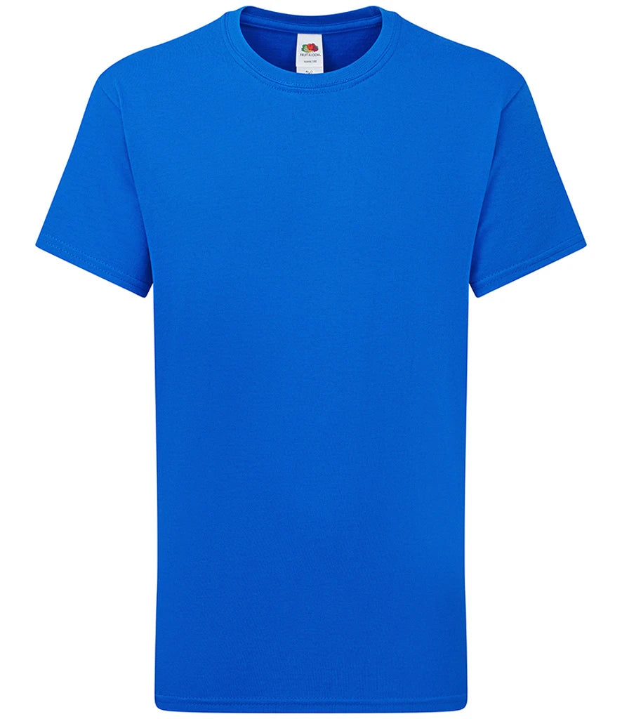 Fruit of the Loom Kids Iconic 195 T-Shirt — Royal Blue