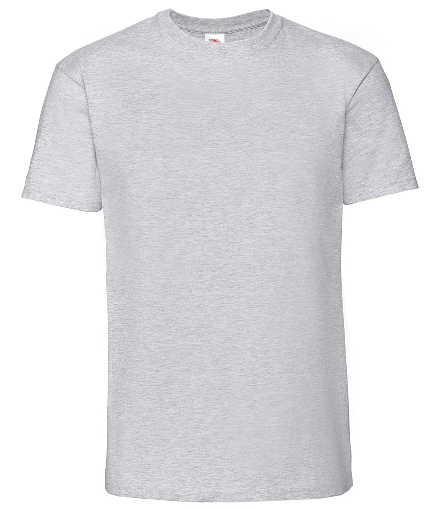 Fruit of the Loom Iconic 195 T-Shirt — Heather Grey