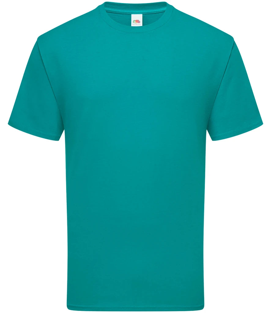 Fruit of the Loom Iconic 195 T-Shirt — Ocean Teal