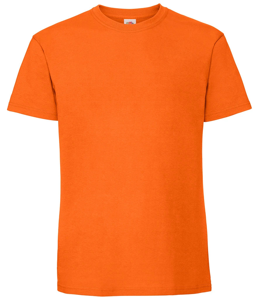 Fruit of the Loom Iconic 195 T-Shirt — Orange