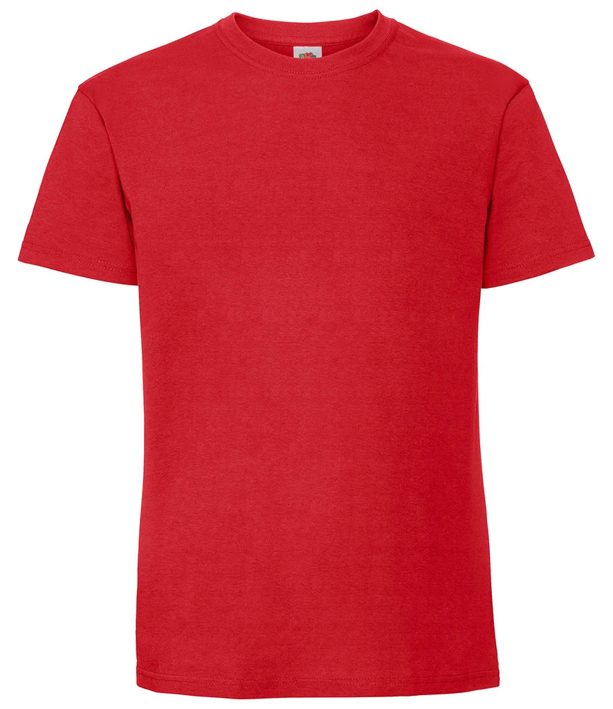 Fruit of the Loom Iconic 195 T-Shirt — Red