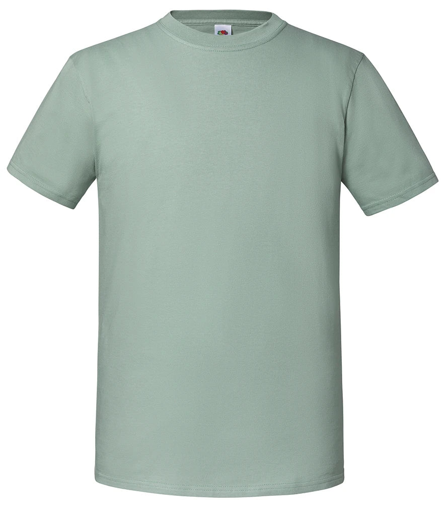 Fruit of the Loom Iconic 195 T-Shirt — Sage