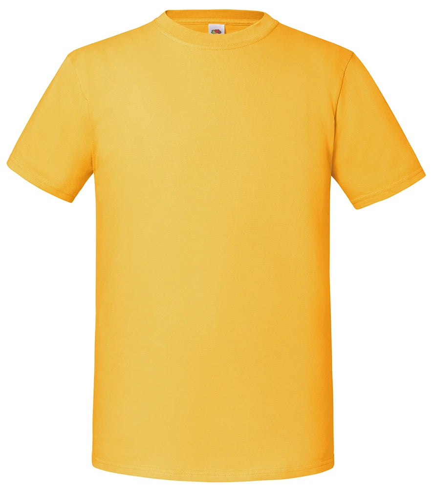 Fruit of the Loom Iconic 195 T-Shirt — Sunflower