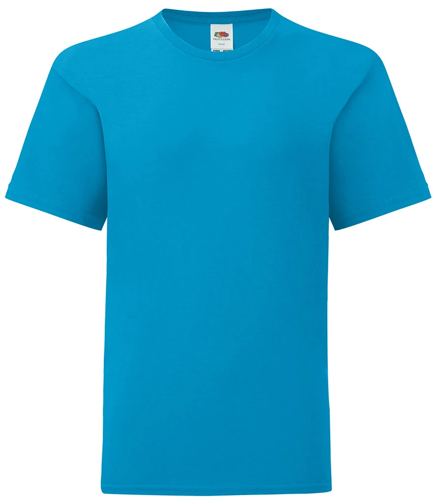 Fruit of the Loom Kids Iconic 150 T-Shirt — Azure