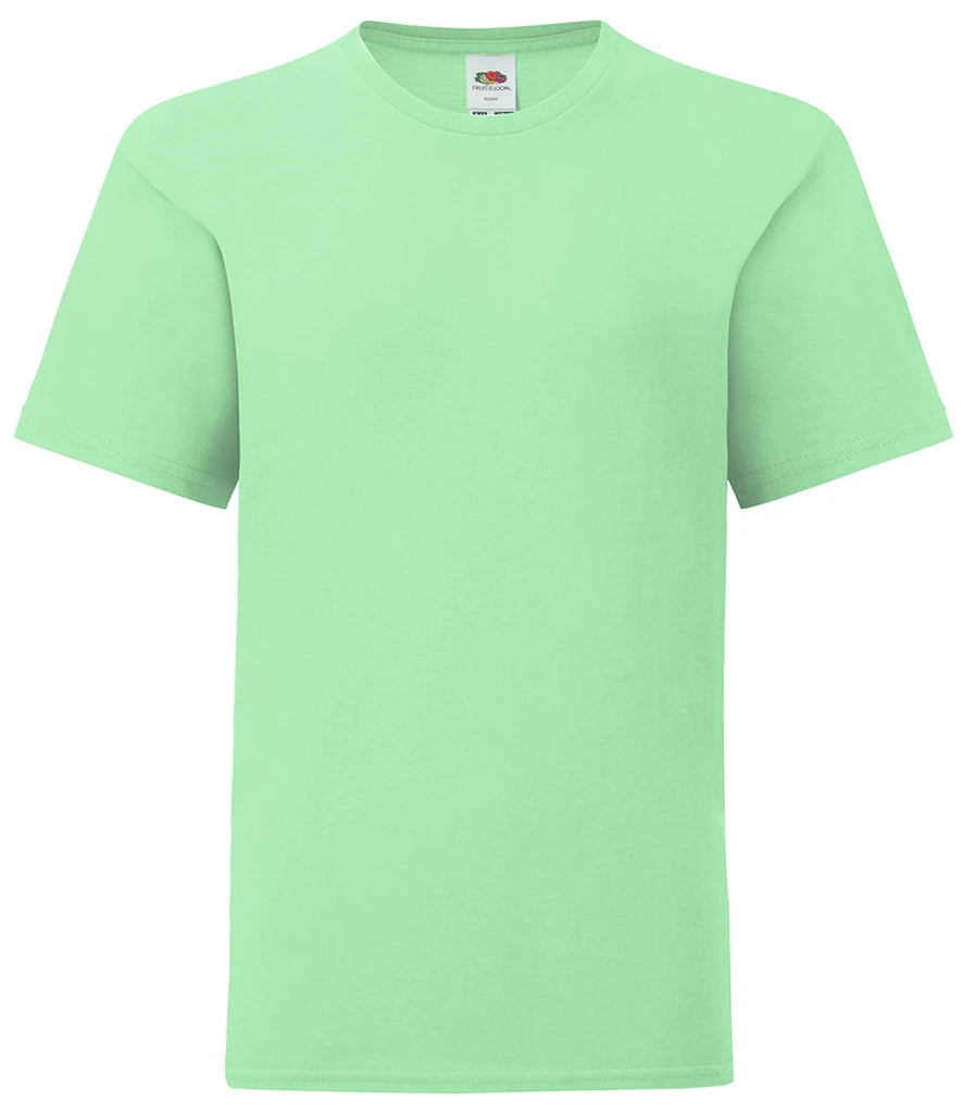 Fruit of the Loom Kids Iconic 150 T-Shirt — Neo Mint