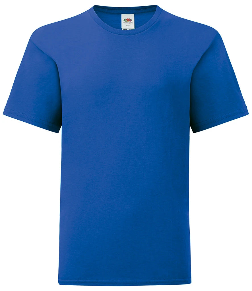 Fruit of the Loom Kids Iconic 150 T-Shirt — Royal Blue