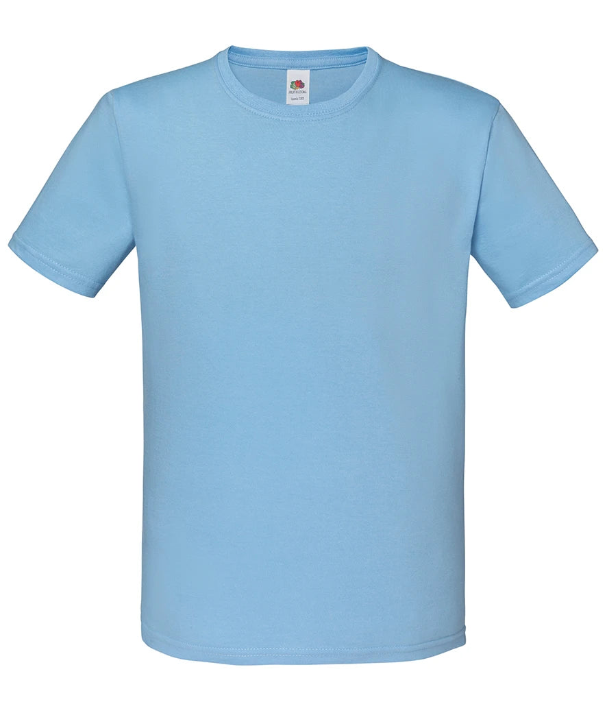 Fruit of the Loom Kids Iconic 150 T-Shirt — Sky Blue