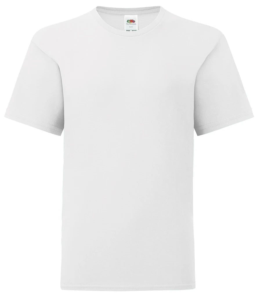 Fruit of the Loom Kids Iconic 150 T-Shirt — White