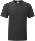 Fruit of the Loom Original T-Shirt in Black, front view