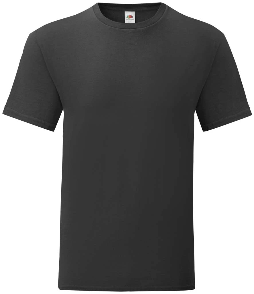 Fruit of the Loom Iconic 150 T-Shirt — Black