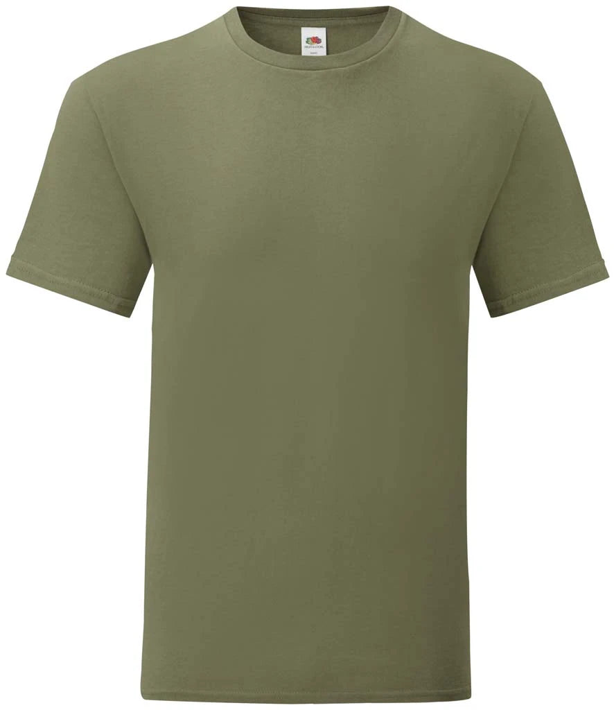 Fruit of the Loom Iconic 150 T-Shirt — Classic Olive