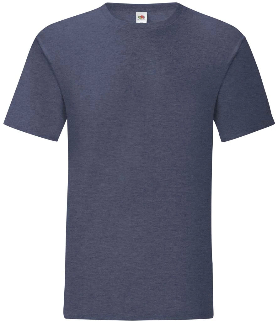 Fruit of the Loom Iconic 150 T-Shirt — Heather Navy