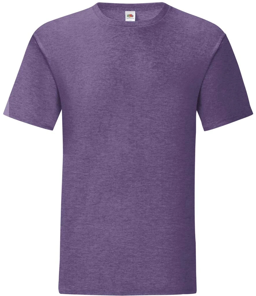 Fruit of the Loom Iconic 150 T-Shirt — Heather Purple