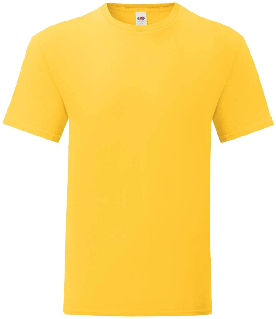Fruit of the Loom Iconic 150 T-Shirt — Sunflower