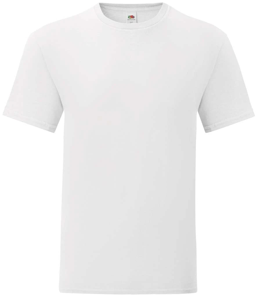 Fruit of the Loom Original T-Shirt in White, front view