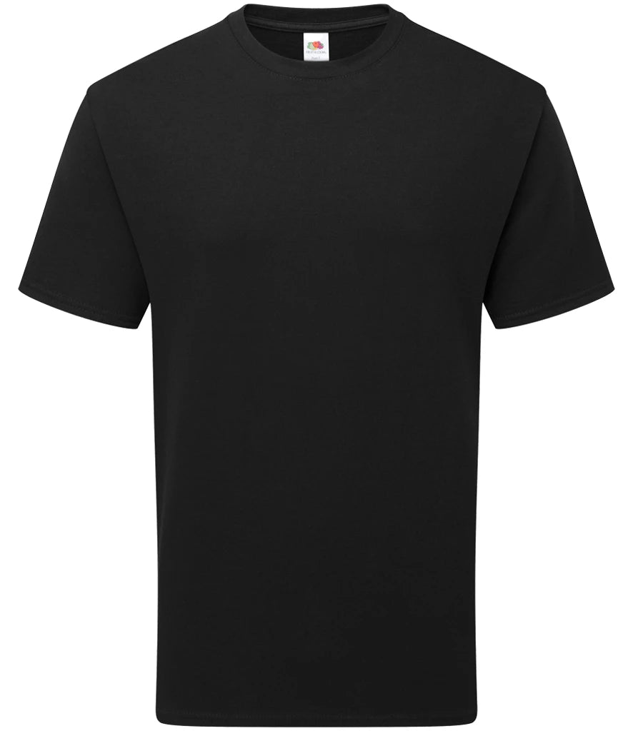 Fruit of the Loom Pure Cotton T-Shirt — Black