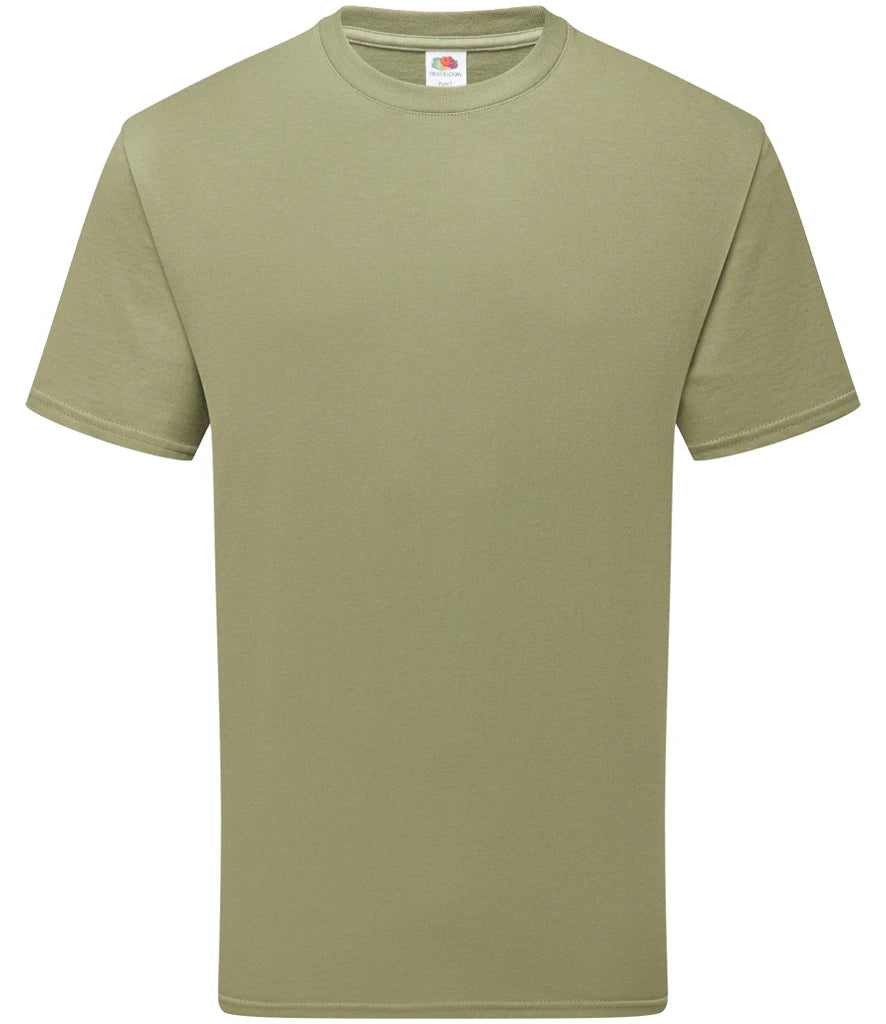 Fruit of the Loom Pure Cotton T-Shirt — Classic Olive