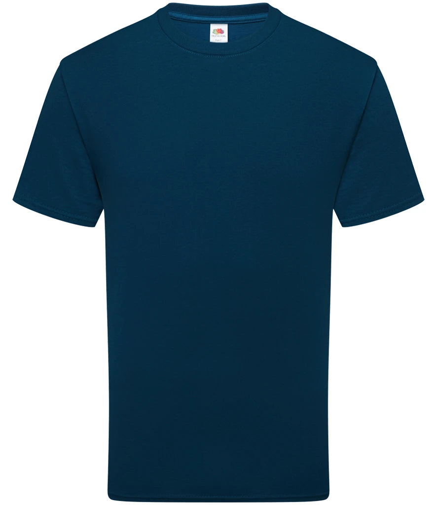 Fruit of the Loom Pure Cotton T-Shirt — Mountain Blue