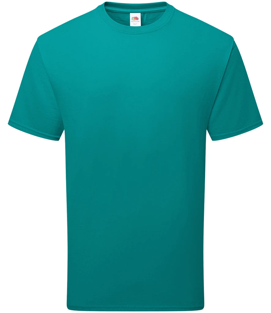 Fruit of the Loom Pure Cotton T-Shirt — Ocean Teal