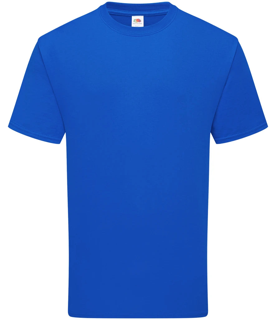 Fruit of the Loom Pure Cotton T-Shirt — Royal Blue