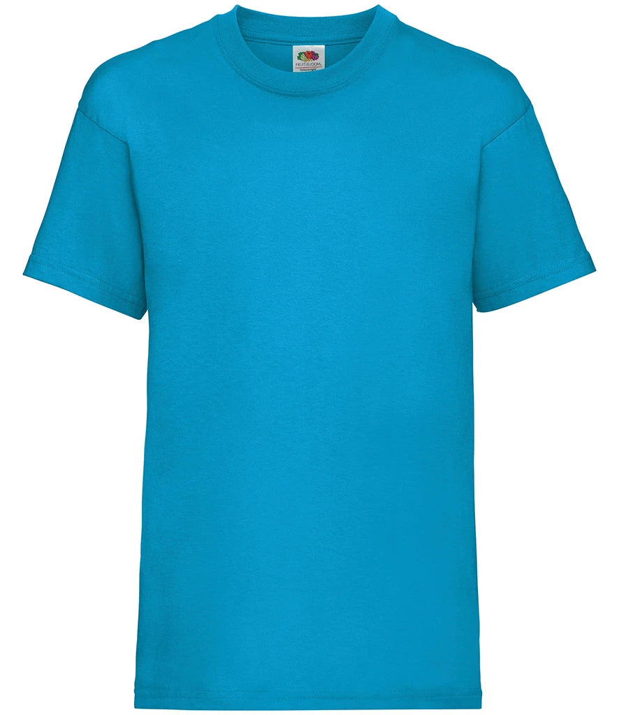 Fruit of the Loom Kids Value T-Shirt — Azure