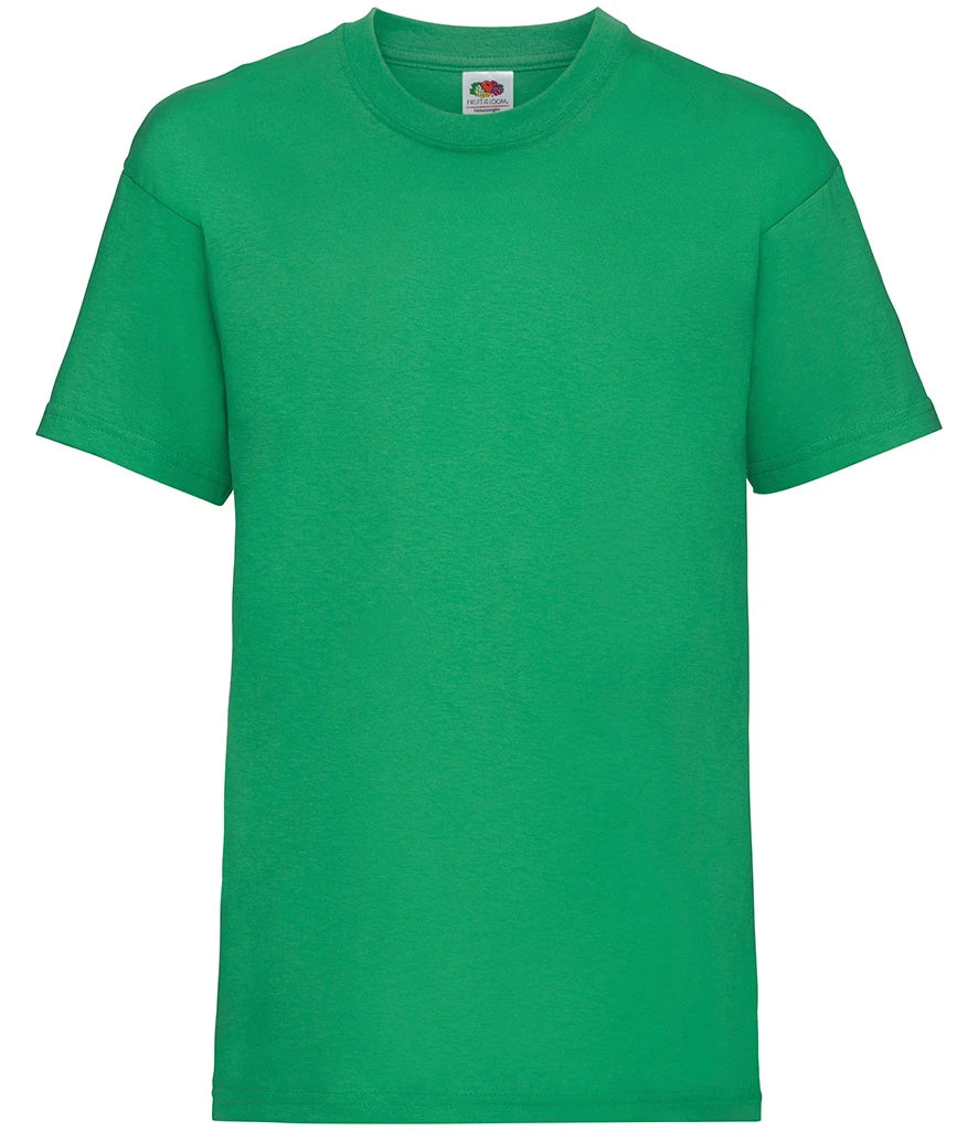 Fruit of the Loom Kids Value T-Shirt — Kelly Green