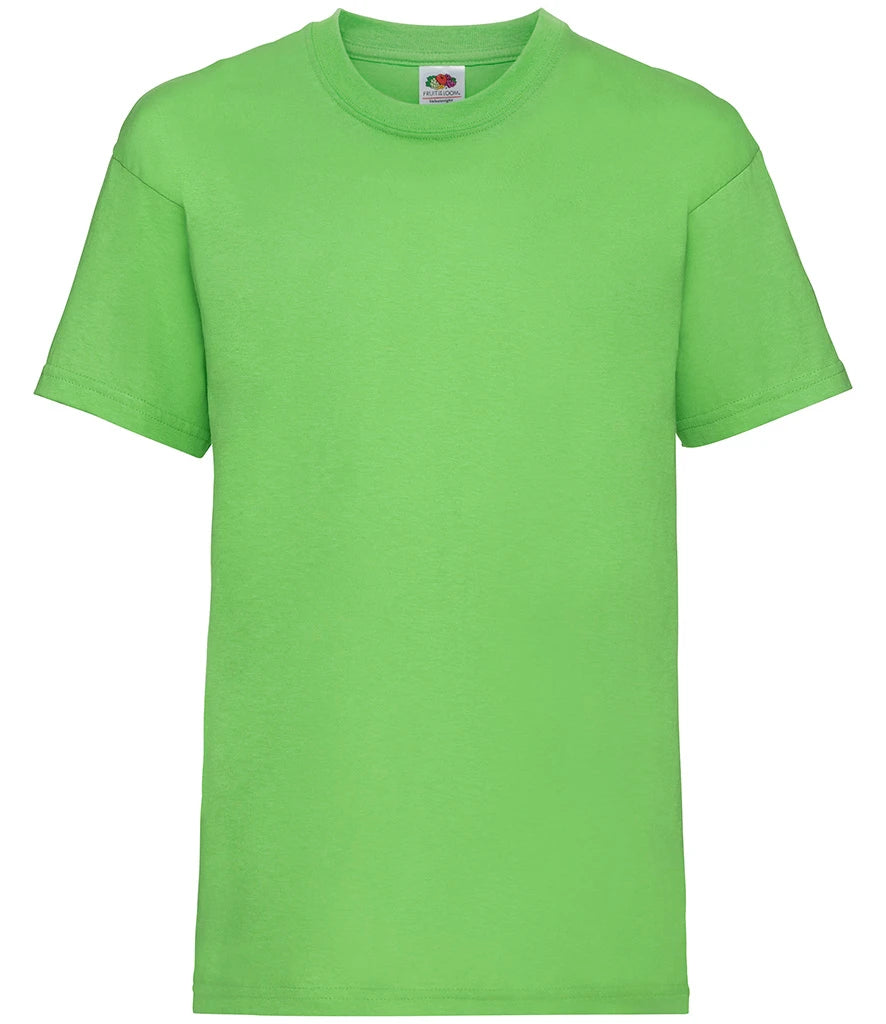 Fruit of the Loom Kids Value T-Shirt — Lime Green